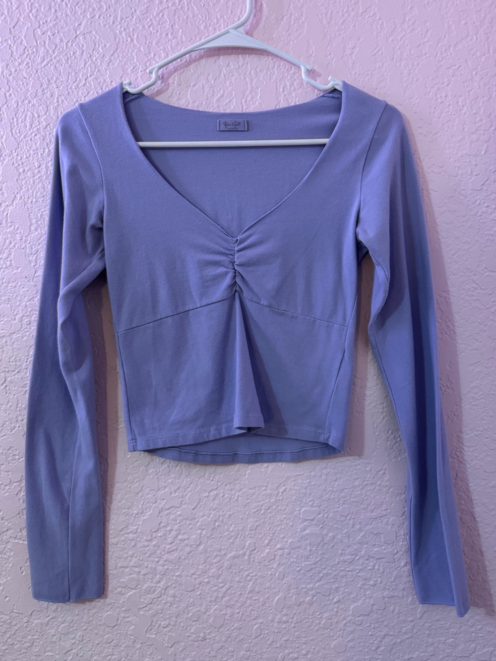 Brandy Melville Long Sleeve Light Purple Gina Top